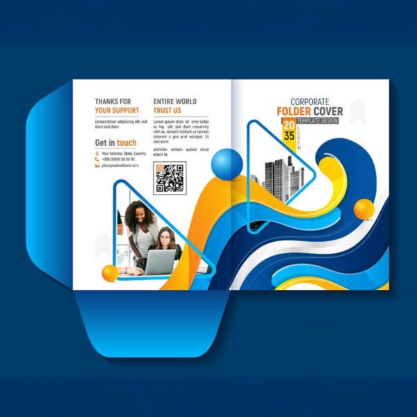 Custom printed file Folders