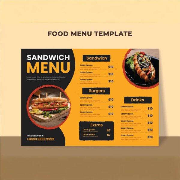 Menu Card Printing