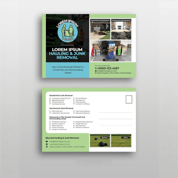 Postcard printing service